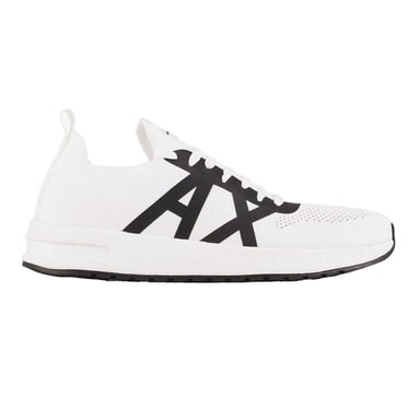 Armani Exchange Tränare för män (Vit/Svart)