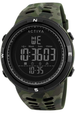 Activa x Invicta Digital ACW1915MC-001 Men's Quartz Watch - 50mm