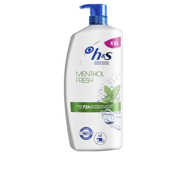 H&s Menthol Fresh Anti-roos Shampoo Dispenser 1000 ml