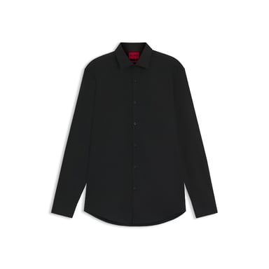 Men's Hugo Kenno Slim-Fit Shirt in Black