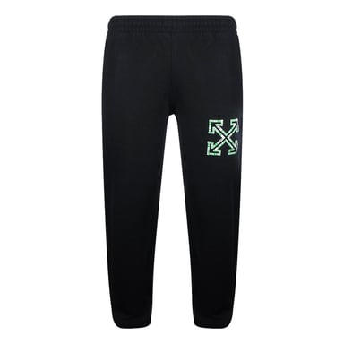 Off-white Tape Arrows Slim Shortened Sweatpants Svart