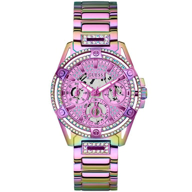 Guess GW0464L4 dameshorloge met iriserende functies - stijlvol en functioneel