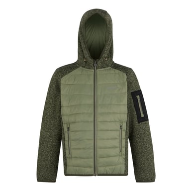 Regatta Childrens/Kids Newhill Hybrid Jacket (Oil Green)