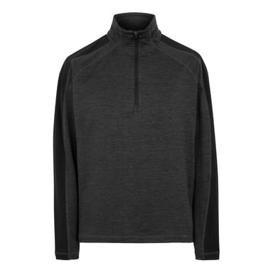 Regatta Heren Hepley Half Zip Fleecejack (As/Zwart)