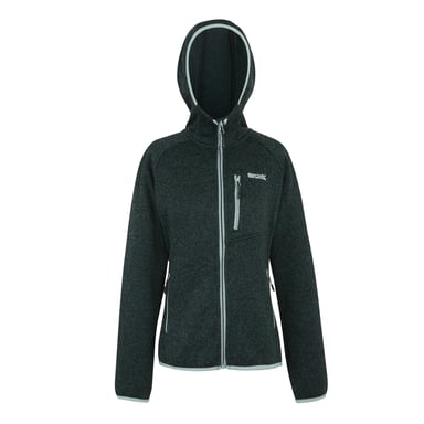 Regatta Womens/Ladies Newhill Hooded Fleece Jacket (Spruce Green)