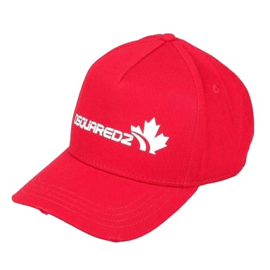 DSquared2 Family Logo Baseball Cap (Red/White)