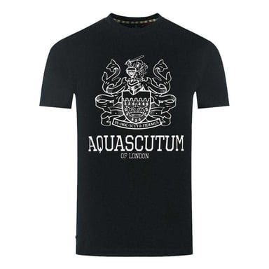 Aquascutum Mens London Aldis T-Shirt (Black)