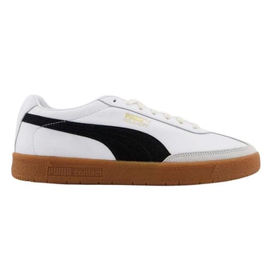 Puma Unisex Adult Leather Trainers (White/Black)