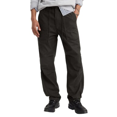 Levis Mens Surplus Straight Leg Loose Trousers (Black)