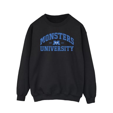 Disney Mens Monsters University Logo Sweatshirt (Black)