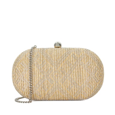 Dune Accessoires Extra - Raffia Box Clutch