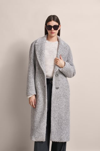 Bugatti Damen Mantel mit leicht überschnittener Silhouette