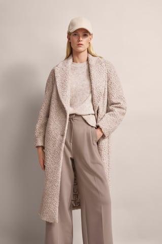 Bugatti Damen Mantel mit leicht überschnittener Silhouette