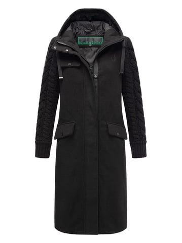 Navahoo Knit Babe Women’s Winter Coat with Knitted Sleeves