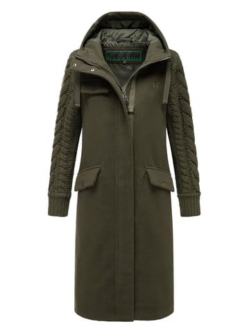 Navahoo Knit Babe Women’s Winter Coat with Knitted Sleeves