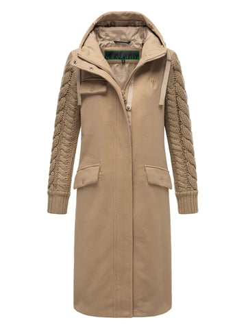 Navahoo Knit Babe Women’s Winter Coat with Knitted Sleeves