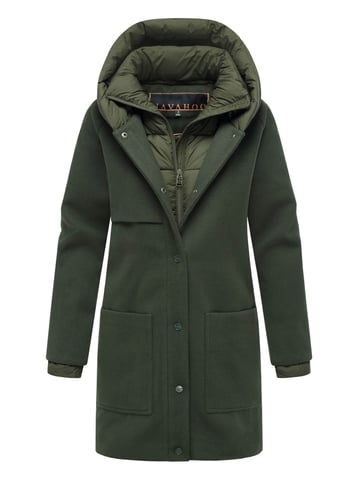 Navahoo Flauschwunder Women’s Winter Coat with Removable Collar