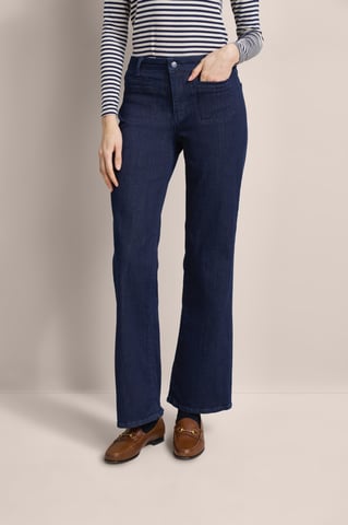 Bugatti Damen Jeans mit Bügelfalte