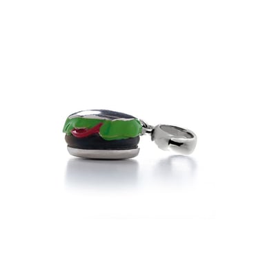 Luxenter pendant in 925 Sterling Silver rhodium plated - Hamburger