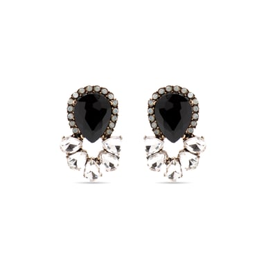 Luxenter Earrings with Multicolour Crystal 18k gold finish - Likore