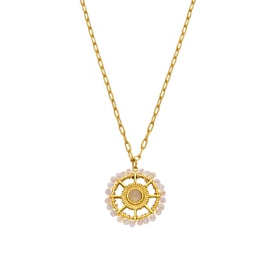 Luxenter Halsband med Glittrande Zirkonia 18k guldfinish - Yakde
