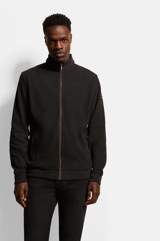 Bugatti Herren Sweatjacke aus Baumwoll-Mix