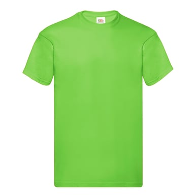 Fruit of the Loom Unisex Adult Original Cotton T-Shirt (Lime)