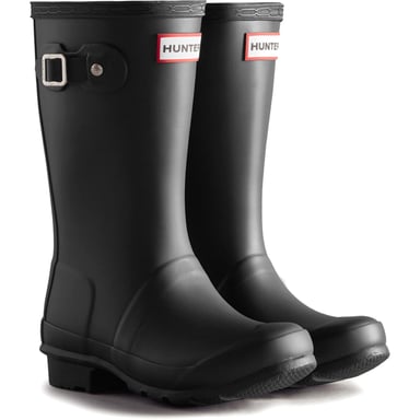 Hunter Junior Originals Boot Rubber Kid's Black Wellington Boots