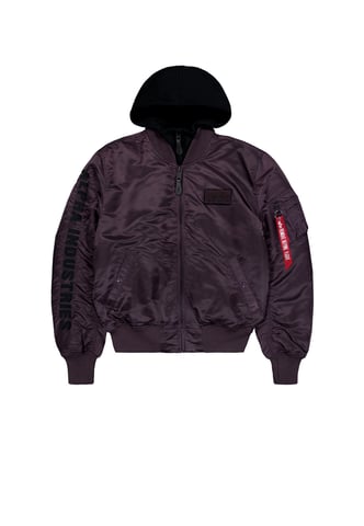 MA-1 D-Tec Sleeve Embroidery Bomber Jacket