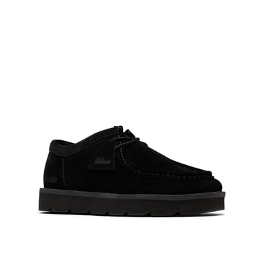 Clarks Originals Meare Wallabee Suede Men's Black Lace-Up Shoes