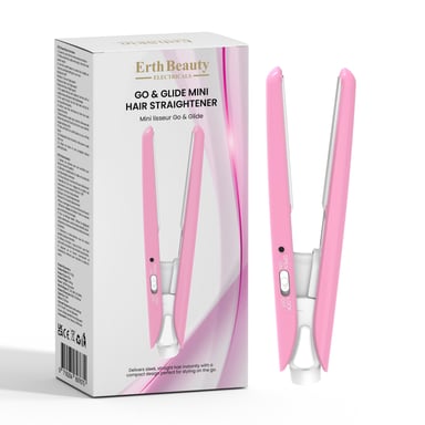 GO & GLIDE MINI HAIRSTRAIGHTER PINK