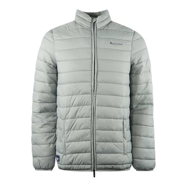 Aquascutum Mens Logo Padded Jacket (Grey)