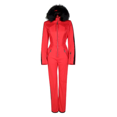 Dare 2B Womens/Ladies Julien Macdonald Supermacy Snowsuit (Volcanic Red)