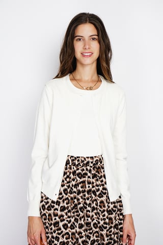 GB - William de Faye - Set with crew neck and long sleeve - NATUREL
