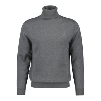 Gant Classic Cotton Rollerneck Knitted Jumper