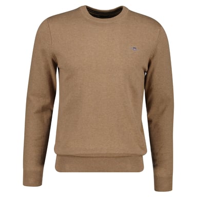 Gant Classic Cotton C-Neck Knitted Jumper