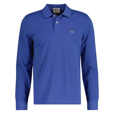Gant Regular Shield Longsleeve Pique Rugger Polo Shirt
