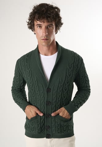 Cardigan Buttoned Cardigan