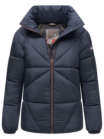 Navahoo Schokolinaa Women’s Winter Puffer Jacket with High Collar