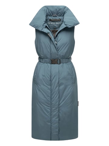 Navahoo Evening Song Women's Long Winter Vest – Warm & Stylish