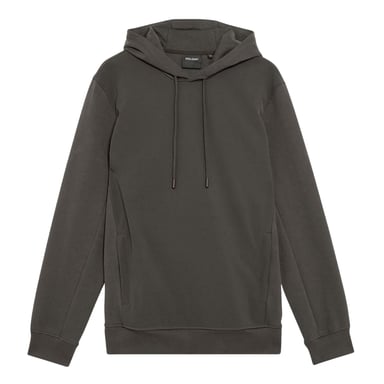 Lyle & Scott Mens Hybrid Softshell Pull Over Hoodie (Grey)