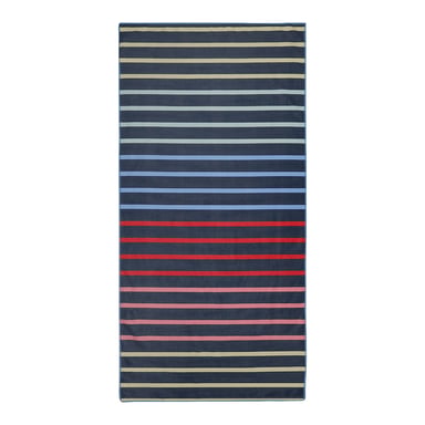 Regatta Multi Stripe Strandhandduk (Marinblått)