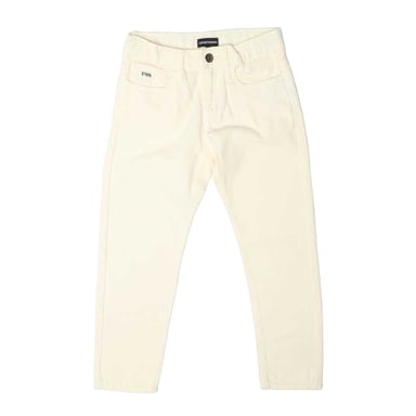 Emporio Armani Childrens/Kids J75 Slim Jeans (White)