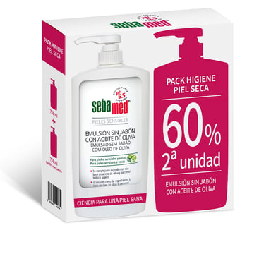 Emulsie Zonder Zeep Badgel Met Olijfolie Duo 2 X 750 ml