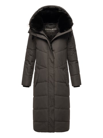 Navahoo women’s quilted winter coat Hingucker – Extra Long & Warm