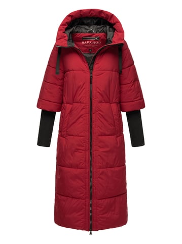 Navahoo Women's Quilted Jacket Ciao Meow – Extra Long & Warm