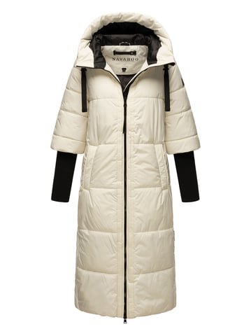 Navahoo Women's Quilted Jacket Ciao Meow – Extra Long & Warm