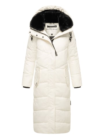 Navahoo women’s quilted winter coat Hingucker – Extra Long & Warm
