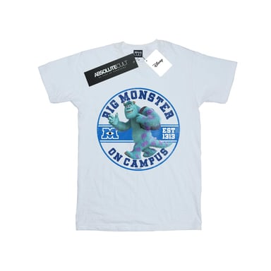 Disney Mens Monsters University Monster On Campus T-Shirt (White)