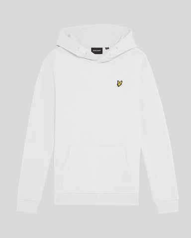 Lyle & Scott Boys' Loopback Cotton Hoodie - White